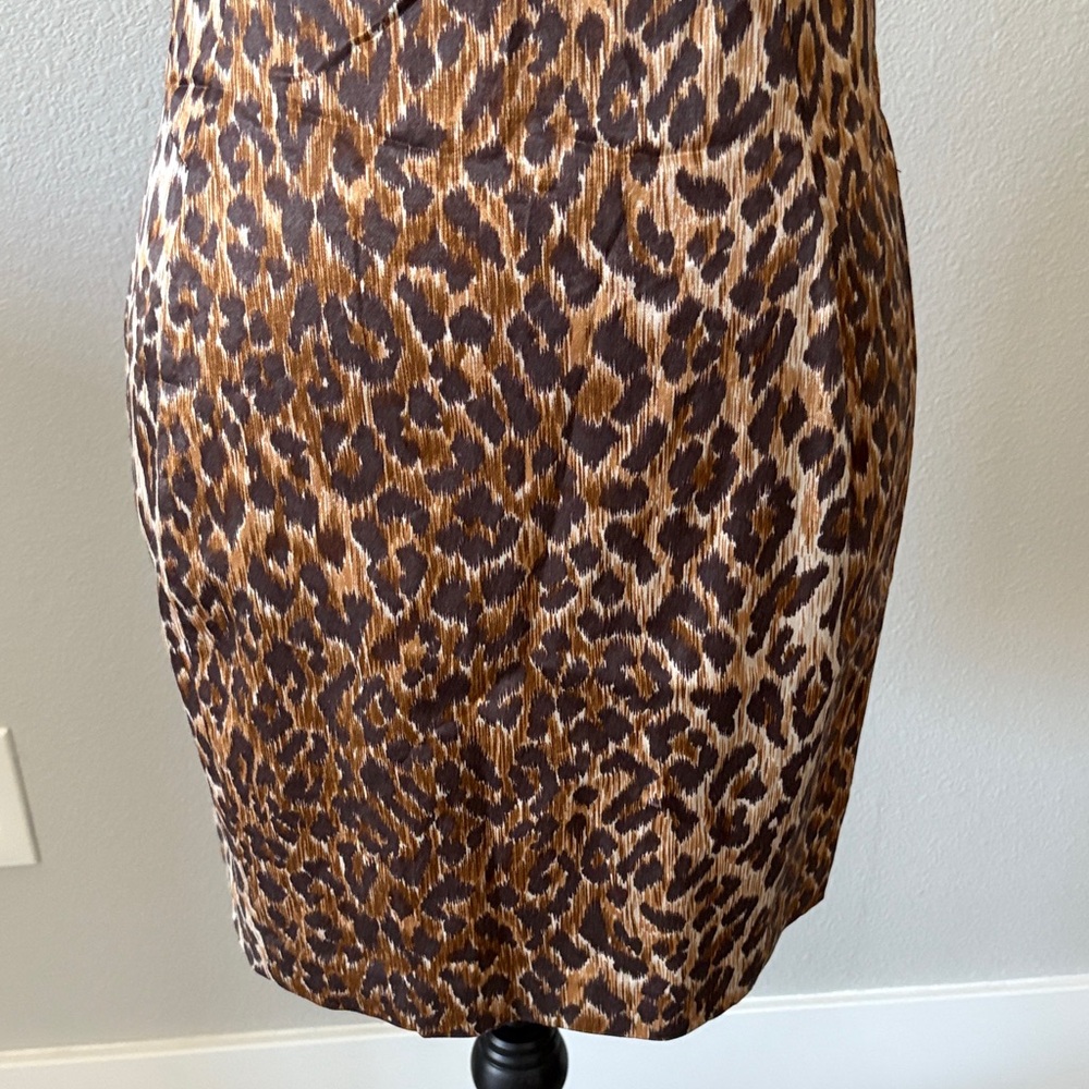 D&G Dolce & Gabbana 30/44 Leopard Print Women's Dress - Picture 3 of 13